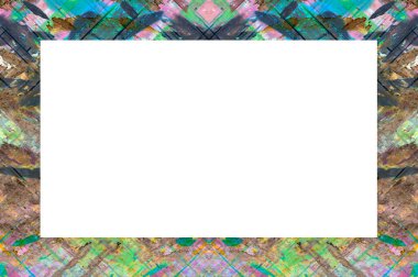 Resim ya da Metin için Boş Alan ile Grunge çerçevesi. 