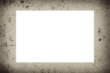 Resim veya metin için ortasında boşluk olan eski grunge desenli çerçeve.  