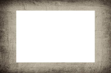 Resim veya metin için ortasında boşluk olan eski grunge desenli çerçeve.  