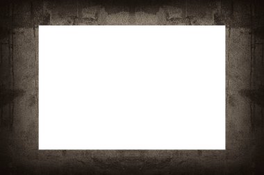 Resim ya da Metin için Boş Alan ile Grunge çerçevesi. 