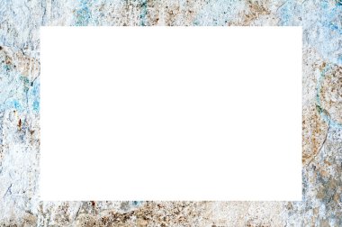 Resim veya metin için ortasında boşluk olan eski grunge desenli çerçeve.  
