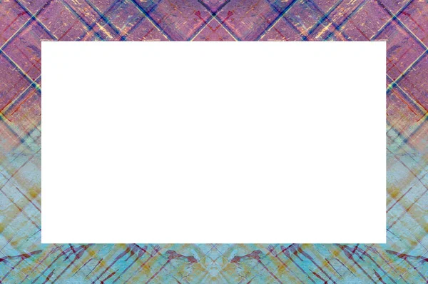 Grunge Frame Empty Space Image Text — Stock Photo, Image