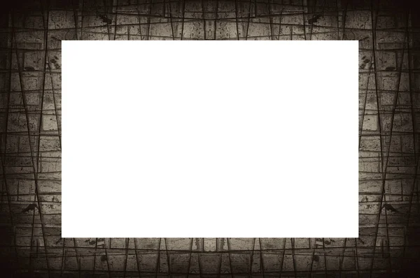 Стара Гранжева Текстурована Рамка Порожнім Простором Посередині Зображення Або Тексту — стокове фото