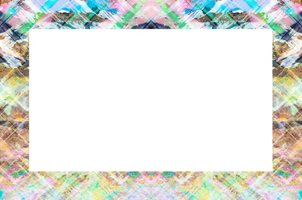 Grunge Frame Empty Space Image Text — Stock Photo, Image