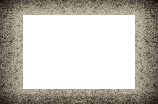 Стара Гранжева Текстурована Рамка Порожнім Простором Посередині Зображення Або Тексту — стокове фото