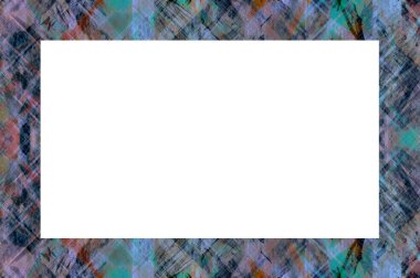 Yaşlı Grunge soyulmuş, soyulmuş, plastik duvarlı, soyulmuş antika çatallı desenli bir çerçeve. Retro Stucco çizilmiş desen. Resim ve Metin için Boş Alan. 