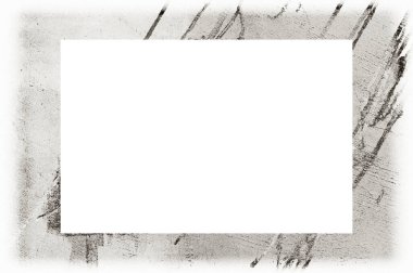 Yaşlı Grunge soyulmuş, soyulmuş, plastik duvarlı, soyulmuş antika çatallı desenli bir çerçeve. Retro Stucco çizilmiş desen. Resim için Boş Alan, Metin. Dikdörtgen yatay 3: 2 Görünüm Oranı Banner