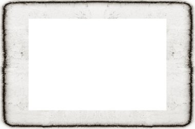 Yaşlı Grunge soyulmuş, soyulmuş, plastik duvarlı, soyulmuş antika çatallı desenli bir çerçeve. Retro Stucco çizilmiş desen. Resim için Boş Alan, Metin. Dikdörtgen yatay 3: 2 Görünüm Oranı Banner