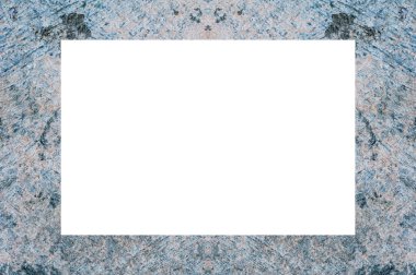 Yaşlı Grunge soyulmuş, soyulmuş, plastik duvarlı, soyulmuş antika çatallı desenli bir çerçeve. Retro Stucco çizilmiş desen. Resim için Boş Alan, Metin. Dikdörtgen yatay 3: 2 Görünüm Oranı Banner