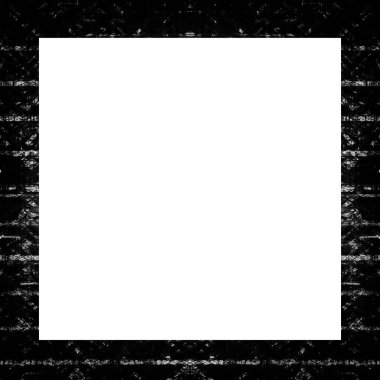 Grunge çerçeve, siyah beyaz dokular. Görüntü ya da reklam metni için alanı ortaya kopyala.   