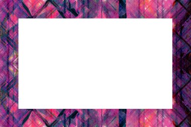 Yaşlı Grunge soyulmuş, soyulmuş, plastik duvarlı, soyulmuş antika çatallı desenli bir çerçeve. Retro Stucco çizilmiş desen. Resim ve Metin için Boş Alan.