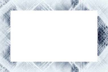 Yaşlı Grunge soyulmuş, soyulmuş, plastik duvarlı, soyulmuş antika çatallı desenli bir çerçeve. Retro Stucco çizilmiş desen. Resim ve Metin için Boş Alan. 