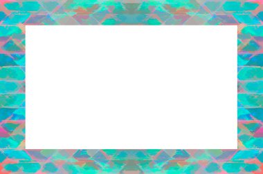 Yaşlı Grunge soyulmuş, soyulmuş, plastik duvarlı, soyulmuş antika çatallı desenli bir çerçeve. Retro Stucco çizilmiş desen. Resim ve Metin için Boş Alan. 