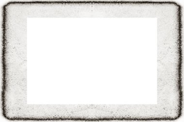 Yaşlı Grunge soyulmuş, soyulmuş, plastik duvarlı, soyulmuş antika çatallı desenli bir çerçeve. Retro Stucco çizilmiş desen. Resim için Boş Alan, Metin. Dikdörtgen yatay 3: 2 Görünüm Oranı Banner