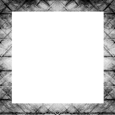 Grunge çerçeve, siyah beyaz dokular. Görüntü ya da reklam metni için alanı ortaya kopyala.   