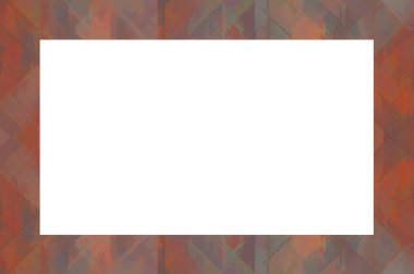 Yaşlı Grunge soyulmuş, soyulmuş, plastik duvarlı, soyulmuş antika çatallı desenli bir çerçeve. Retro Stucco çizilmiş desen. Resim ve Metin için Boş Alan. 