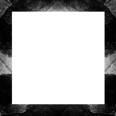 Grunge çerçeve, siyah beyaz dokular. Görüntü ya da reklam metni için alanı ortaya kopyala.   