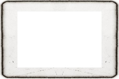 Yaşlı Grunge soyulmuş, soyulmuş, plastik duvarlı, soyulmuş antika çatallı desenli bir çerçeve. Retro Stucco çizilmiş desen. Resim için Boş Alan, Metin. Dikdörtgen yatay 3: 2 Görünüm Oranı Banner