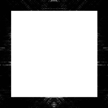 Grunge çerçeve, siyah beyaz dokular. Görüntü ya da reklam metni için alanı ortaya kopyala.   
