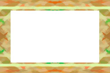 Yaşlı Grunge soyulmuş, soyulmuş, plastik duvarlı, soyulmuş antika çatallı desenli bir çerçeve. Retro Stucco çizilmiş desen. Resim ve Metin için Boş Alan. 