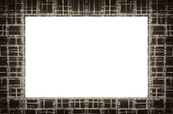 Rama Grunge Owa Tekstura Wielowarstwowa Kopiuj Miejsce Środku Dla Tekstu — Zdjęcie stockowe
