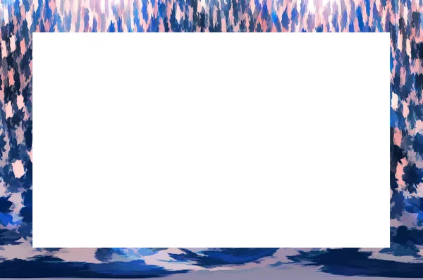 Старая Цветовая Гранж Винтажная Текстура Ретро Узором Рамка Пустым Пространством — стоковое фото