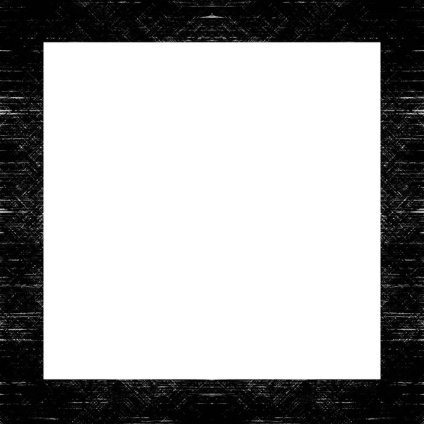Old Grunge Vintage Texture Retro Pattern Square Frame Empty Space — Stock Photo, Image