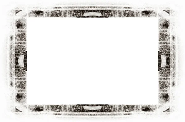 Old Color Grunge Vintage Texture Retro Pattern Frame Empty Space — Stock Photo, Image