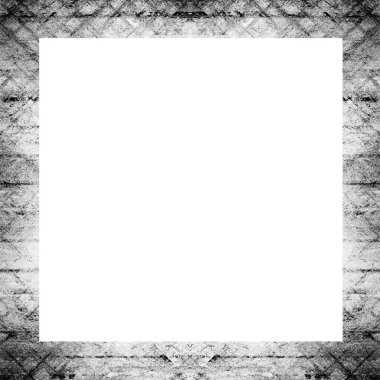 Grunge çerçeve, siyah beyaz dokular. Görüntü ya da reklam metni için alanı ortaya kopyala.   