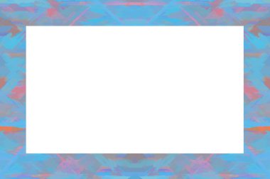 Yaşlı Grunge soyulmuş, soyulmuş, plastik duvarlı, soyulmuş antika çatallı desenli bir çerçeve. Retro Stucco çizilmiş desen. Resim ve Metin için Boş Alan. 