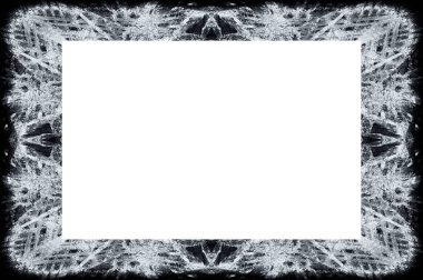 Yaşlı Grunge soyulmuş, soyulmuş, plastik duvarlı, soyulmuş antika çatallı desenli bir çerçeve. Retro Stucco çizilmiş desen. Resim ve Metin için Boş Alan. 