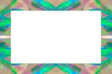 Yaşlı Grunge soyulmuş, soyulmuş, plastik duvarlı, soyulmuş antika çatallı desenli bir çerçeve. Retro Stucco çizilmiş desen. Resim ve Metin için Boş Alan. 