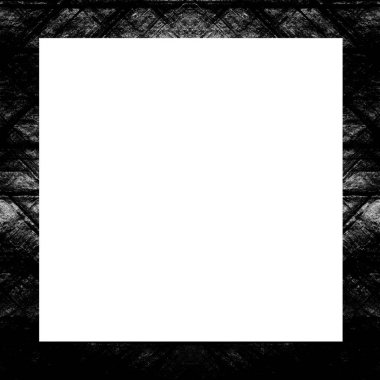 Grunge çerçeve, siyah beyaz dokular. Görüntü ya da reklam metni için alanı ortaya kopyala.   