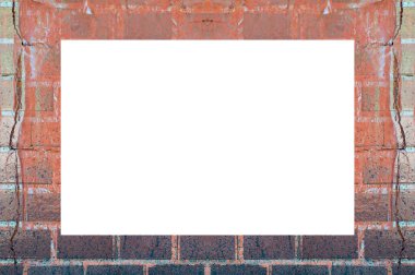 Yaşlı Grunge soyulmuş, soyulmuş, plastik duvarlı, soyulmuş antika çatallı desenli bir çerçeve. Retro Stucco çizilmiş desen. Resim için Boş Alan, Metin. Dikdörtgen yatay 3: 2 Görünüm Oranı Banner