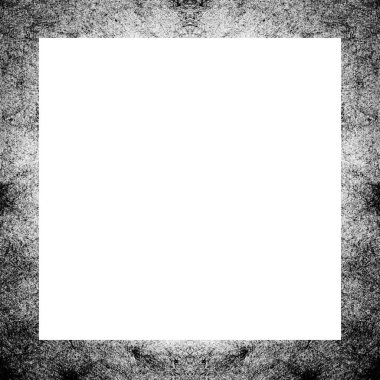 Grunge çerçeve, siyah beyaz dokular. Görüntü ya da reklam metni için alanı ortaya kopyala.   