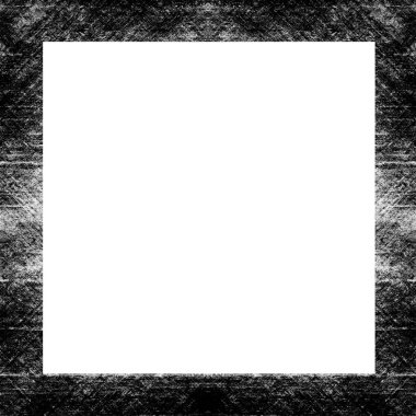 Grunge çerçeve, siyah beyaz dokular. Görüntü ya da reklam metni için alanı ortaya kopyala.   