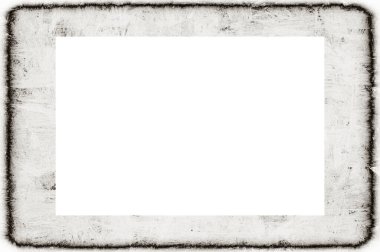 Yaşlı Grunge soyulmuş, soyulmuş, plastik duvarlı, soyulmuş antika çatallı desenli bir çerçeve. Retro Stucco çizilmiş desen. Resim için Boş Alan, Metin. Dikdörtgen yatay 3: 2 Görünüm Oranı Banner