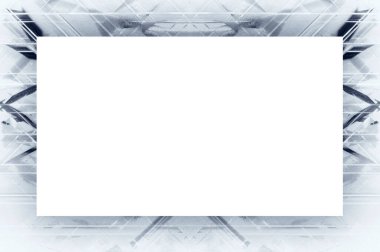 Yaşlı Grunge soyulmuş, soyulmuş, plastik duvarlı, soyulmuş antika çatallı desenli bir çerçeve. Retro Stucco çizilmiş desen. Resim ve Metin için Boş Alan. 