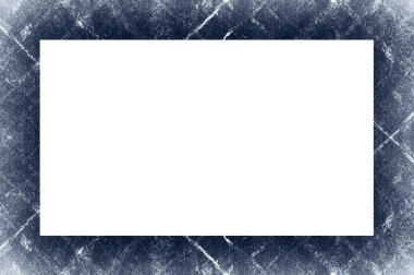 Yaşlı Grunge soyulmuş, soyulmuş, plastik duvarlı, soyulmuş antika çatallı desenli bir çerçeve. Retro Stucco çizilmiş desen. Resim ve Metin için Boş Alan. 