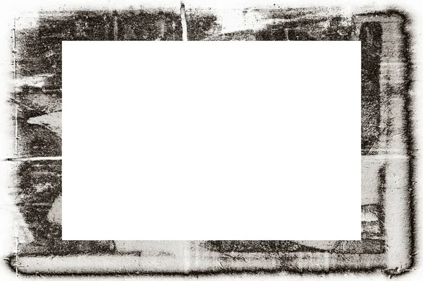 レトロなパターンの古い色のグランジヴィンテージのテクスチャ 画像のための空のスペースを持つフレーム テキスト — ストック写真