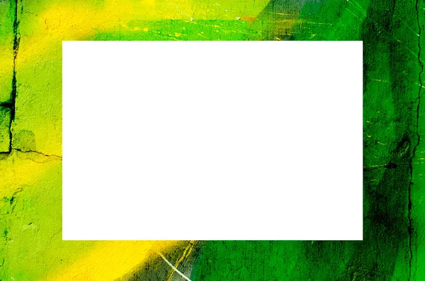 Abstrakt Färgglad Ram Med Tom Utrymme För Bild Text — Stockfoto