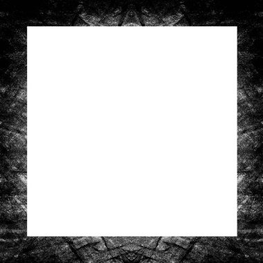 Retro desenli eski grunge vintage desen, kare çerçeve resim için boş alan, metin.