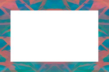 Yaşlı Grunge soyulmuş, soyulmuş, plastik duvarlı, soyulmuş antika çatallı desenli bir çerçeve. Retro Stucco çizilmiş desen. Resim ve Metin için Boş Alan. 