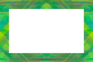 Yaşlı Grunge soyulmuş, soyulmuş, plastik duvarlı, soyulmuş antika çatallı desenli bir çerçeve. Retro Stucco çizilmiş desen. Resim ve Metin için Boş Alan. 