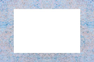 Yaşlı Grunge soyulmuş, soyulmuş, plastik duvarlı, soyulmuş antika çatallı desenli bir çerçeve. Retro Stucco çizilmiş desen. Resim için Boş Alan, Metin. Dikdörtgen yatay 3: 2 Görünüm Oranı Banner