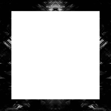 Retro desenli eski grunge vintage desen, kare çerçeve resim için boş alan, metin.