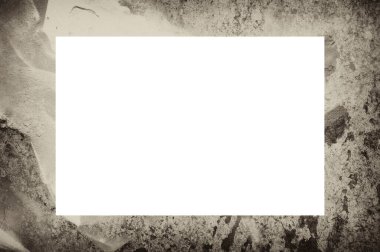 Çamur çerçeve, hava durumu. Görüntü ya da reklam metni için alanı ortaya kopyala.   