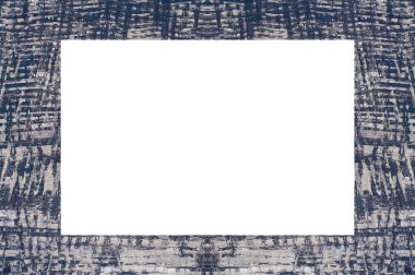 Yaşlı Grunge soyulmuş, soyulmuş, plastik duvarlı, soyulmuş antika çatallı desenli bir çerçeve. Retro Stucco çizilmiş desen. Resim için Boş Alan, Metin. Dikdörtgen yatay 3: 2 Görünüm Oranı Banner