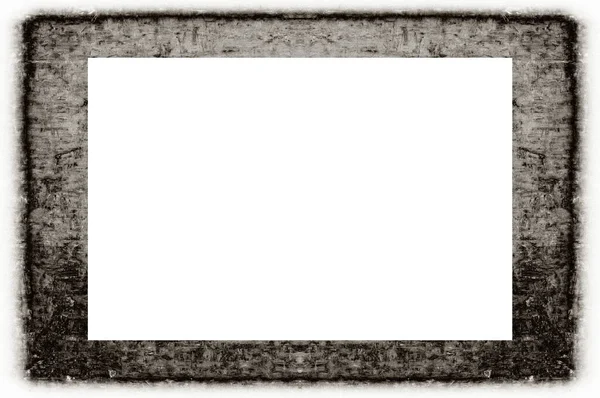 Old Grunge Weathered Peeled Painted Plaster Wall Frame Abstract Antique — Φωτογραφία Αρχείου