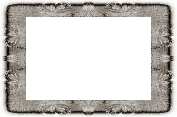 Oude Kleur Grunge Vintage Textuur Met Retro Patroon Frame Met — Stockfoto